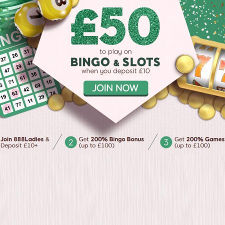 Play free bingo every hour! With 888 Ladies Bingo